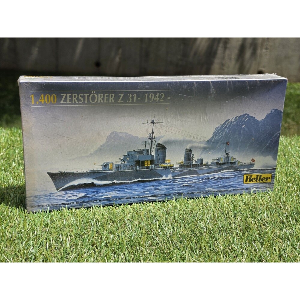 Heller Zerstorer Z 31 1942 81010 1/400 FS NEW Model Kit NEW & SEALED